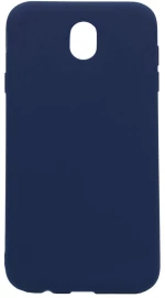 Θήκη σιλικόνης TPU Ultra Slim 0.3mm soft mat για Samsung J7 2017 - σκούρο μπλε
