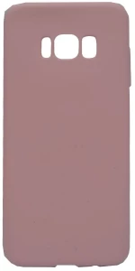 Θήκη σιλικόνης TPU Gel Ultra Thin mat για Samsung S8 - απαλό ροζ