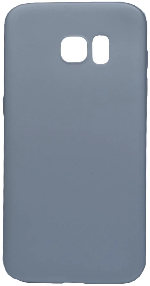 Θήκη σιλικόνης TPU Ultra Slim 0.3mm soft mat για Samsung S7 Edge - ασημί