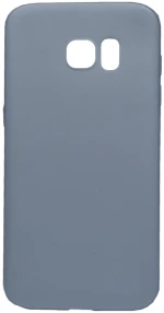 Θήκη σιλικόνης TPU Ultra Slim 0.3mm soft mat για Samsung S7 Edge - ασημί