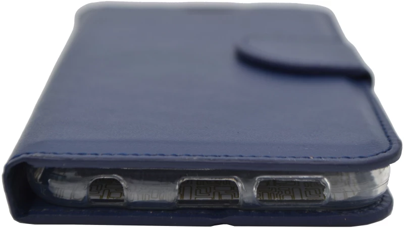 Θήκη flip δυνατότητα STAND για Samsung Galaxy S6 - σκούρο μπλε