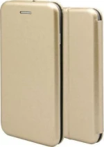 Θήκη flip Curved M-Folio για Xiaomi Redmi Note 7 / 7 Pro - χρυσό