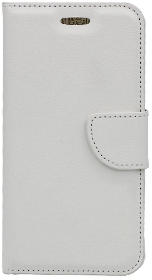 Θήκη flip με υποδοχή καρτών και δυνατότητα STAND για Samsung Galaxy A41 - Λευκό
