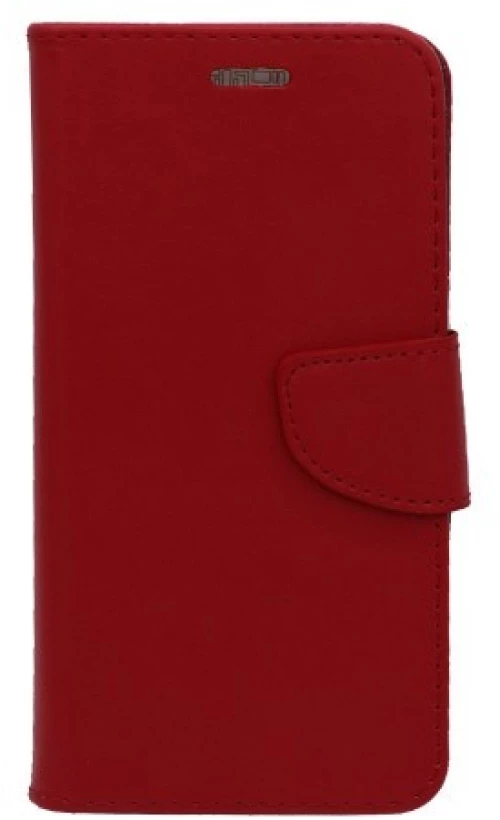 Θήκη flip με υποδοχή καρτών και δυνατότητα STAND για Samsung Galaxy A22 5G - Μπορντό