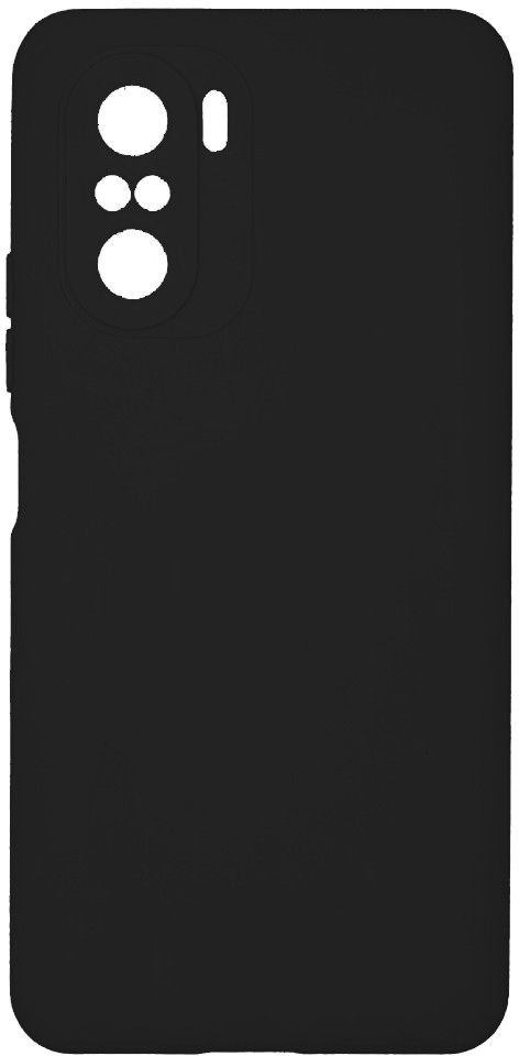 Θήκη σιλικόνης TPU Ultra Slim 0.3mm soft mat για Xiaomi Poco F3 / Mi 11i - Μαύρο