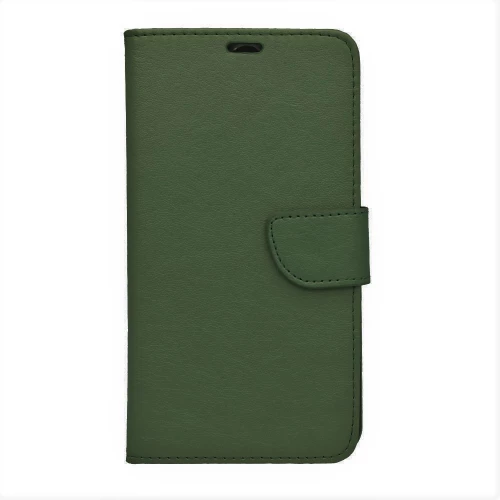Θήκη flip με υποδοχή καρτών και δυνατότητα STAND για Apple iPhone 14 Pro -  Σκούρο Πράσινο