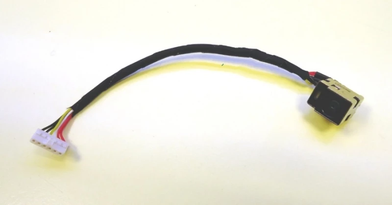 Βύσμα Τροφοδοσίας DC Power Jack PJ152 HP DV5 DV5t DV5z (With cable) 6 pins with cable