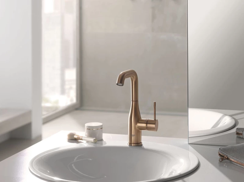 Μπαταρία Νιπτήρος Grohe Essence Brushed Warm Sunset Υ/Ρ 32628DL1