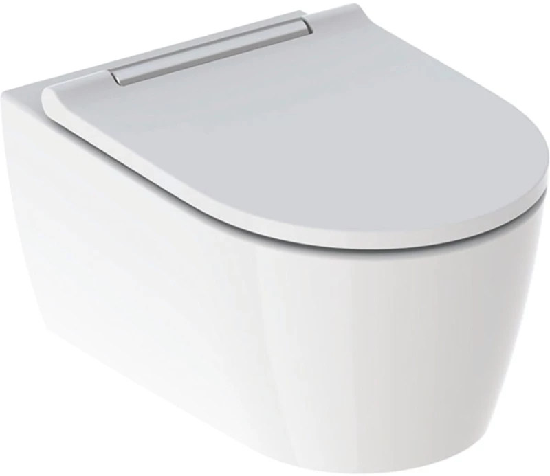Geberit Λεκάνη Κρεμαστή One rimless Λευκή Με Καπάκι Soft Close 500.202.01.1