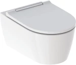 Geberit Λεκάνη Κρεμαστή One rimless Λευκή Με Καπάκι Soft Close 500.202.01.1