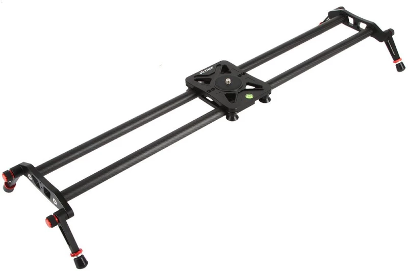 VILTROX VC-80 Carbon Fiber DSLR Camera Slider Rail Track Dolly Video Stabilization 80cm