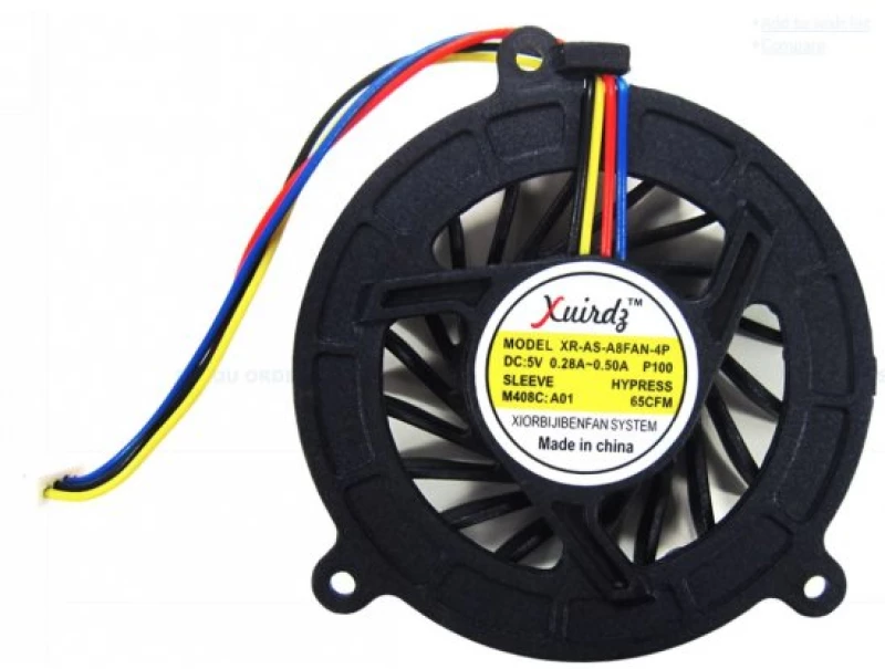 Ανεμιστηράκι Laptop CPU FAN ASUS A8 Series 4 pin - UDQF2ZR06BAS