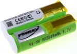 Μπαταρία για Philips Philishave 925 / type SHB1 2,4V 2000mAh NiMH (RPS925)