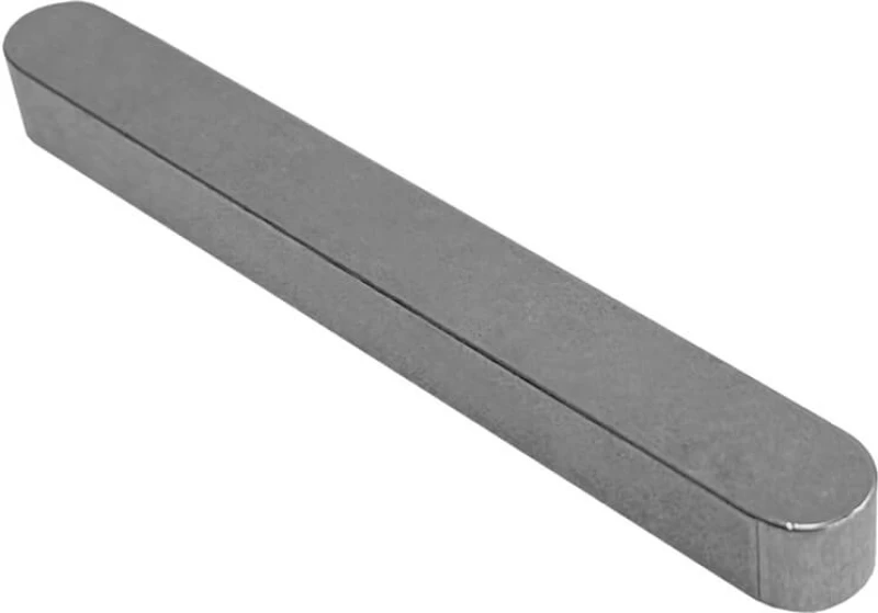 Σφήνα παράλληλη ακέφαλη 16x10x080mm Χάλυβας C45K DIN6885