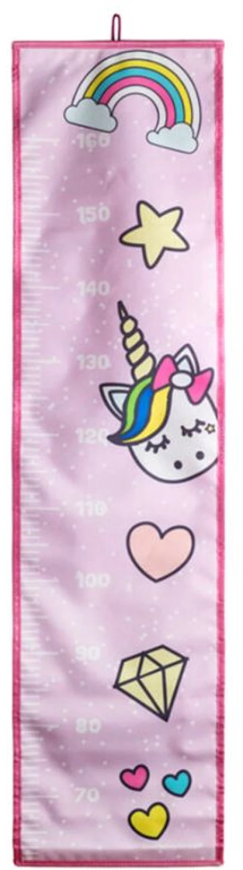 Παιδικό Αναστημόμετρο 70-160cm Lyc Sac Unicorn Limited 28.5x114cm Ροζ CC58906