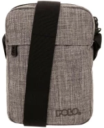 Τσαντάκι Ώμου Polo Wave 1lt 4x14x20cm Γκρι 907101-2100