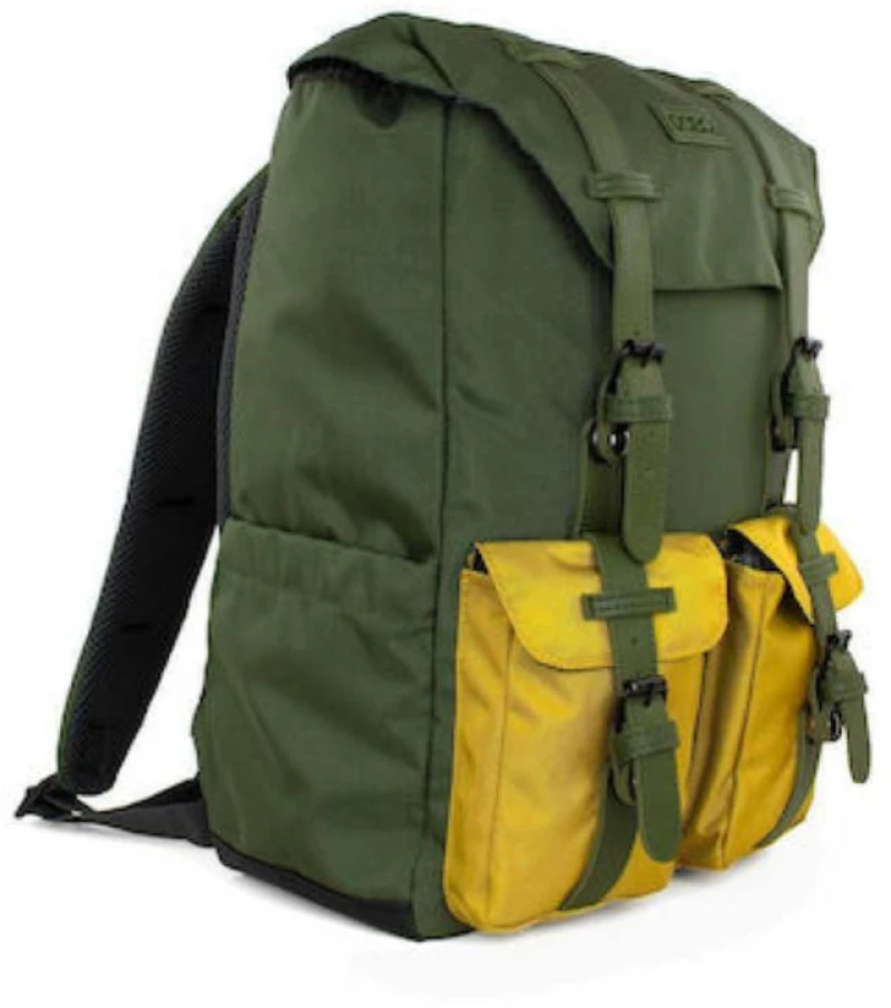 Σακίδιο Πλάτης Polo Omnia 15lt 13x26x36cm Χακί 902022-6500 (2020)