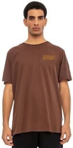 BE:NATION OVERSIZED PURPOSED TEE 05312310-14 BENATION Καφέ