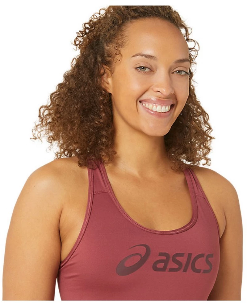 ASICS CORE ASICS LOGO BRA Μπούστο 2012C573-600W ASICS Κόκκινο
