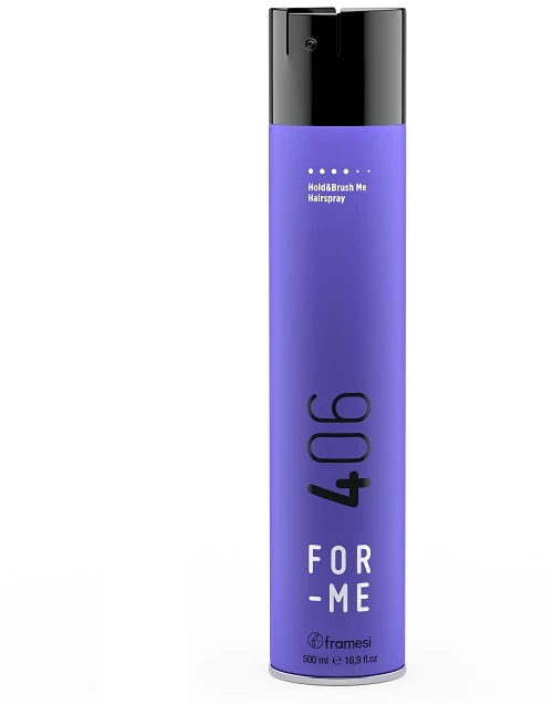 FOR-ME 406 HOLD&BRUSH ME HAIRSPRAY 500ml