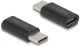 DELOCK αντάπτορας USB-C 60034, αρσενικό σε θηλυκό, 10Gbps, μαύρος