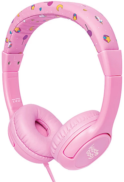 Kiddoboo Headphones Sugar (Pink)