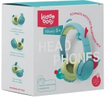 Kiddoboo Bluetooth Headphones Ocean (Mint)
