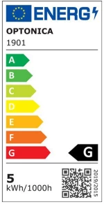 OPTONICA LED λάμπα spot 1901, 4.5W, 6000K, GU10, 320lm