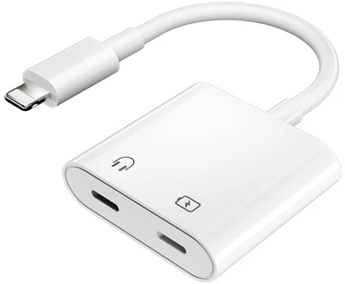 EGOBOO Dual Lightning adapter - White