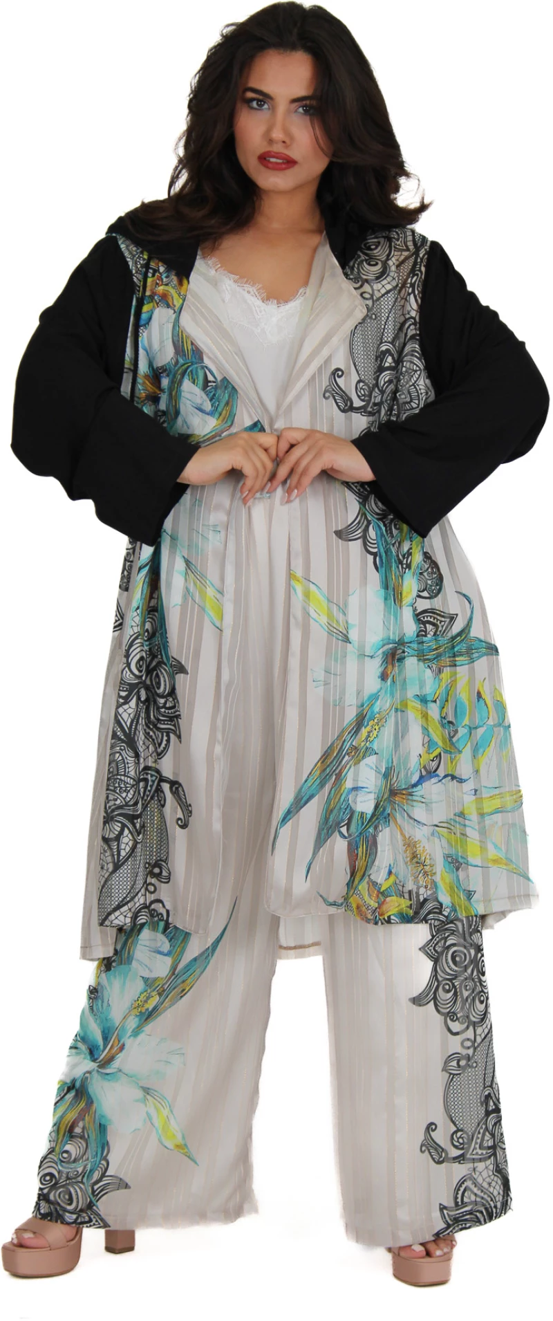 Maxi Τουνίκ Tropical Tribal -TN570