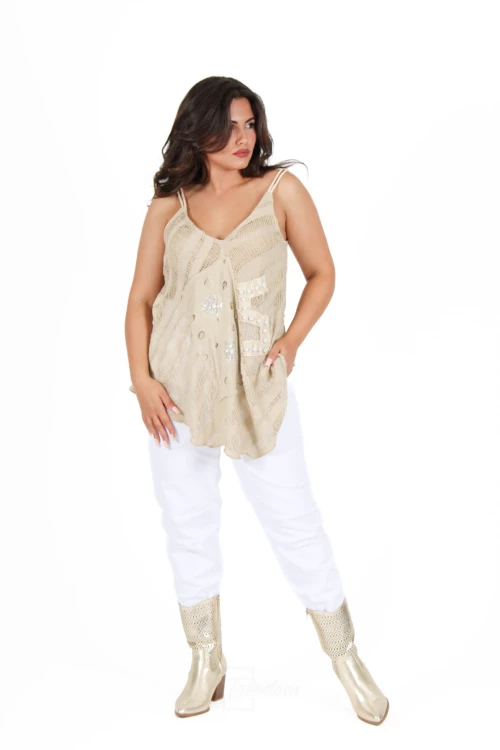 Boho T-Shirt – 102223079.BEIGE