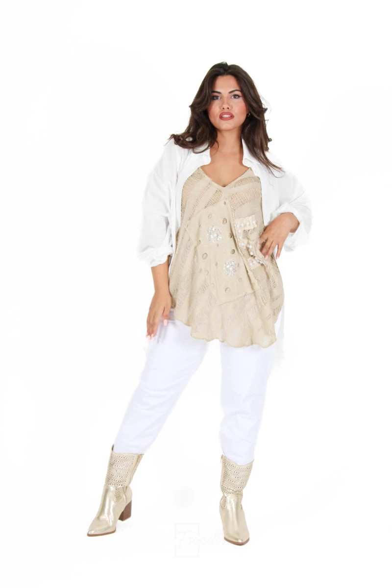 Boho T-Shirt – 102223079.BEIGE
