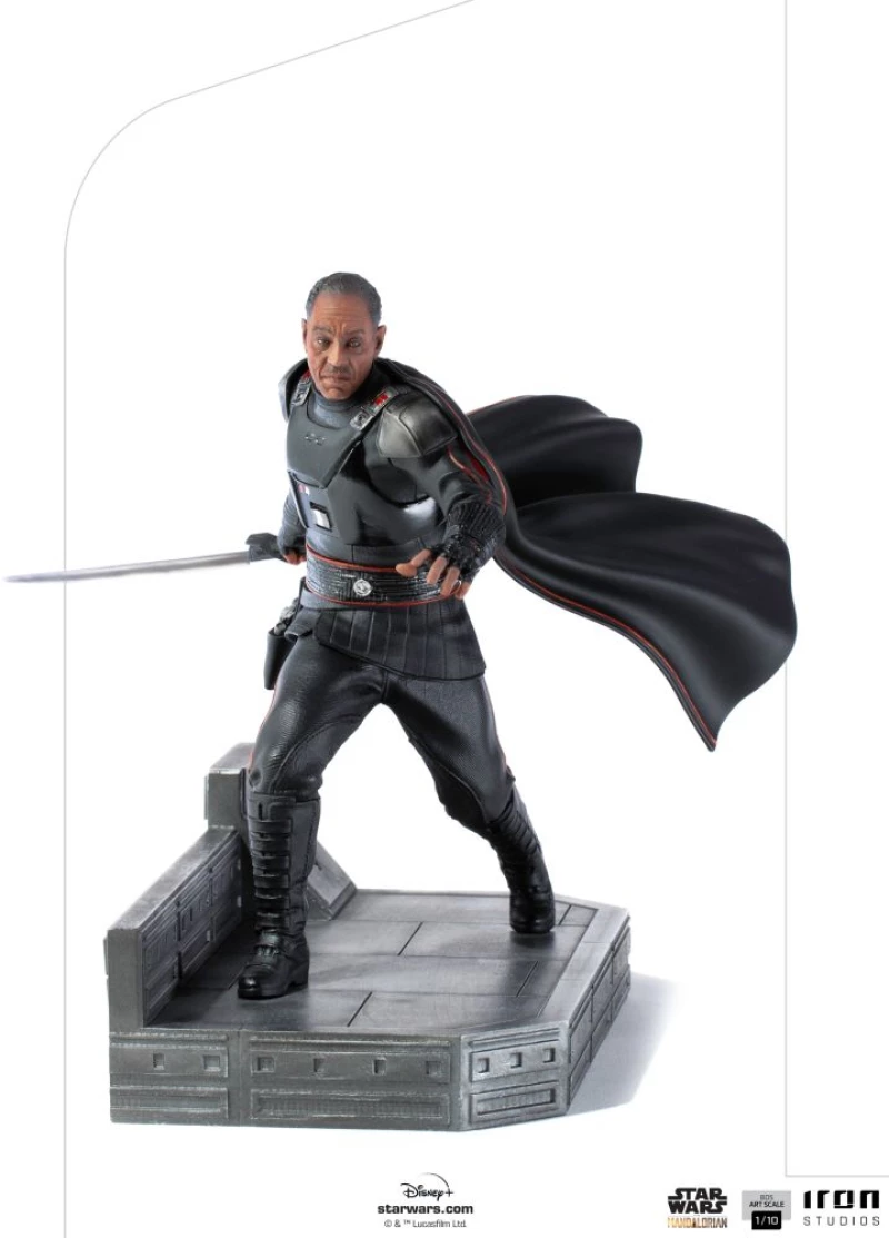 Iron Studios BDS: Disney Star Wars The Mandalorian Moff Gideon - Art Scale Statue (1/10) (LUCSWR44921-10)