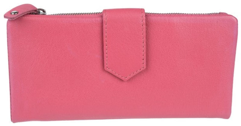 Γυναικείο Δερμάτινο Πορτοφόλι GN 3-6780 Pink