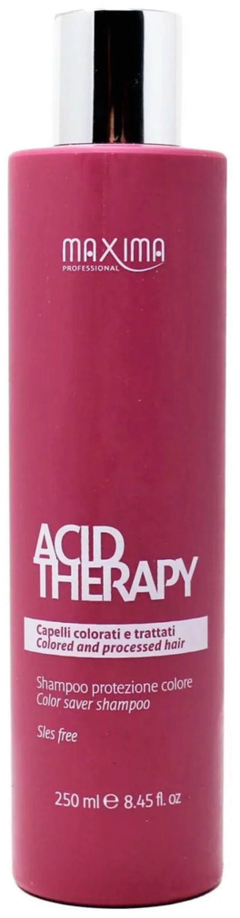 MAXIMA ACID THERAPY ΣΑΜΠΟΥΑΝ ΠΡΟΣΤΑΣΙΑΣ ΧΡΩΜΑΤΟΣ ΒΑΜΜΕΝΩΝ ΜΑΛΛΙΩΝ 250ML