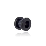 ΣΚΟΥΛΑΡΙΚΙ ΑΤΣΑΛΙ FLESH TUNNEL ΜΑΥΡΟ 3MM