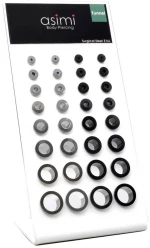 ΣΚΟΥΛΑΡΙΚΙ ΑΤΣΑΛΙ FLESH TUNNEL ΜΑΥΡΟ 3MM