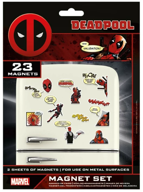 Pyramid Deadpool Magnet Set (MS65084)