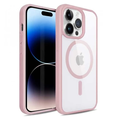 Iphone 11 Pro 6.12" MagSafe Case Clear - Ροζ