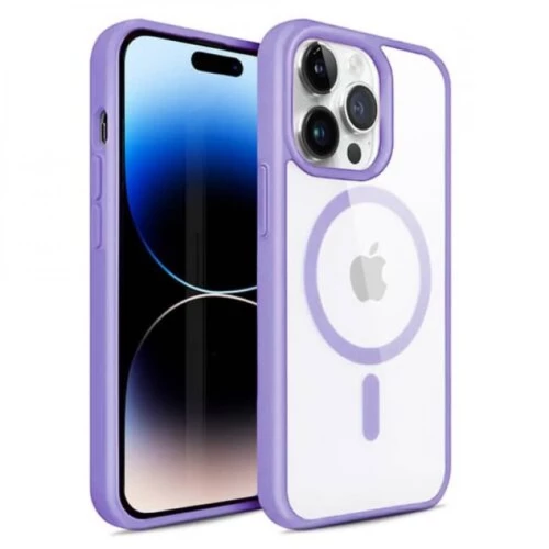 Iphone 11 Pro Max 6.5" MagSafe Case Clear - Μώβ