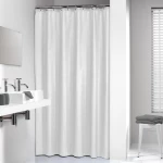 Κουρτίνα Μπάνιου Πλαστική Peva 180x200cm White Sealskin Granada 217001310