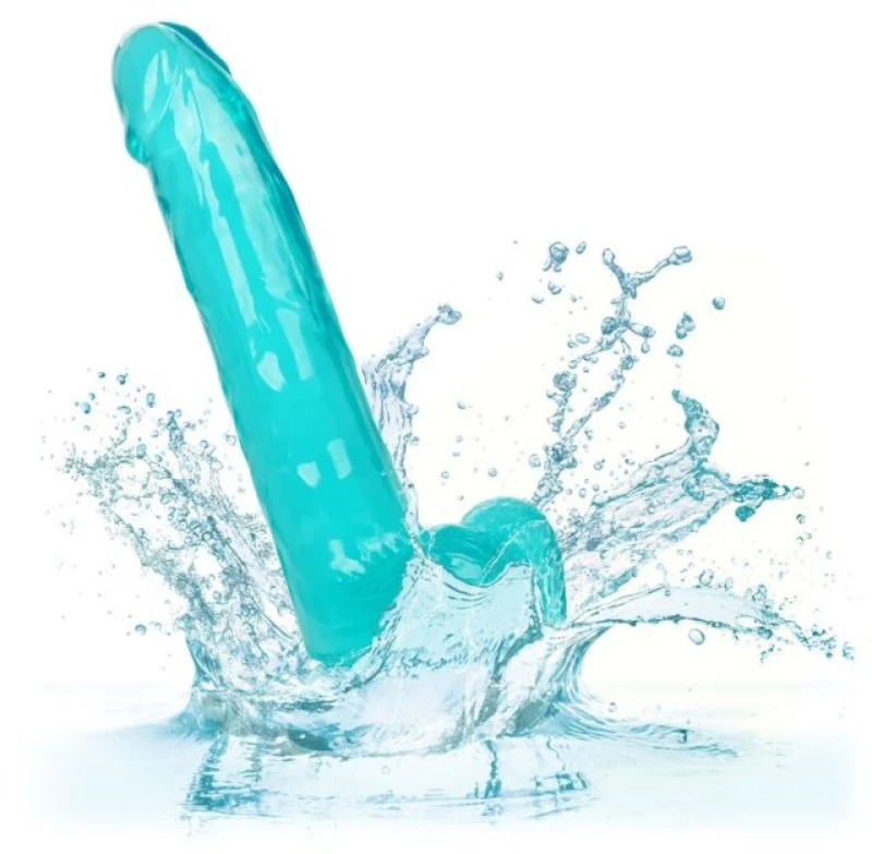 CALEX SIZE QUEEN DILDO - BLUE 20.3 CM