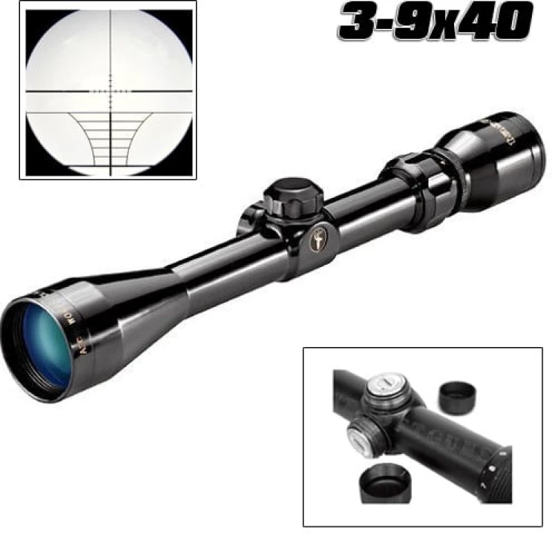 Διόπτρα Μονόκυαλο Σκοπευτικό - Hunting Rifle Scope 3-9 Χ 40 Zoom