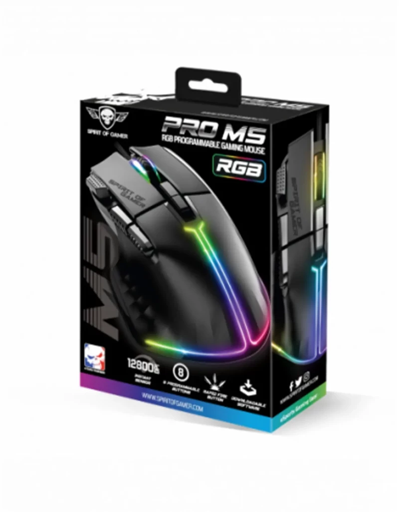 Pro M5 RGB Ενσύρματο Ποντίκι