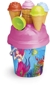 D.18 MERMAIDS BUCKET SET+ICE (1295)
