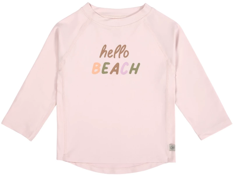 Lassig Μπλούζα Μακρυμάνικη με UV50+ Προστασία Hello Beach Light Pink