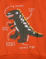 Energiers Παιδικό Σετ Φόρμας Dino, Κεραμιδί