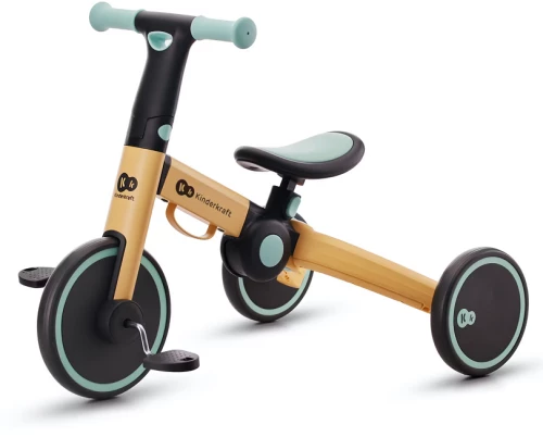 Kinderkraft Πτυσόμενο Τρίκυκλο Ποδήλατο 4Trike, Sunflower Blue