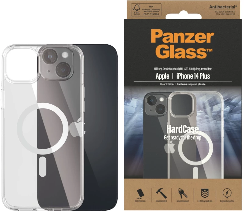 PanzerGlass HardCase MagSafe Apple iPhone 14 Plus | Clear