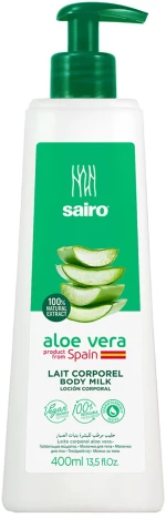 ΓΑΛΑΚΤΩΜΑ ΣΩΜΑΤΟΣ ΜΕ ALOE VERA SAIRO 400ml SAIRO 4926